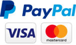 Zahle unser Wohnmobil Logbuch mit Paypal, Kreditkarte oder per Überweisung